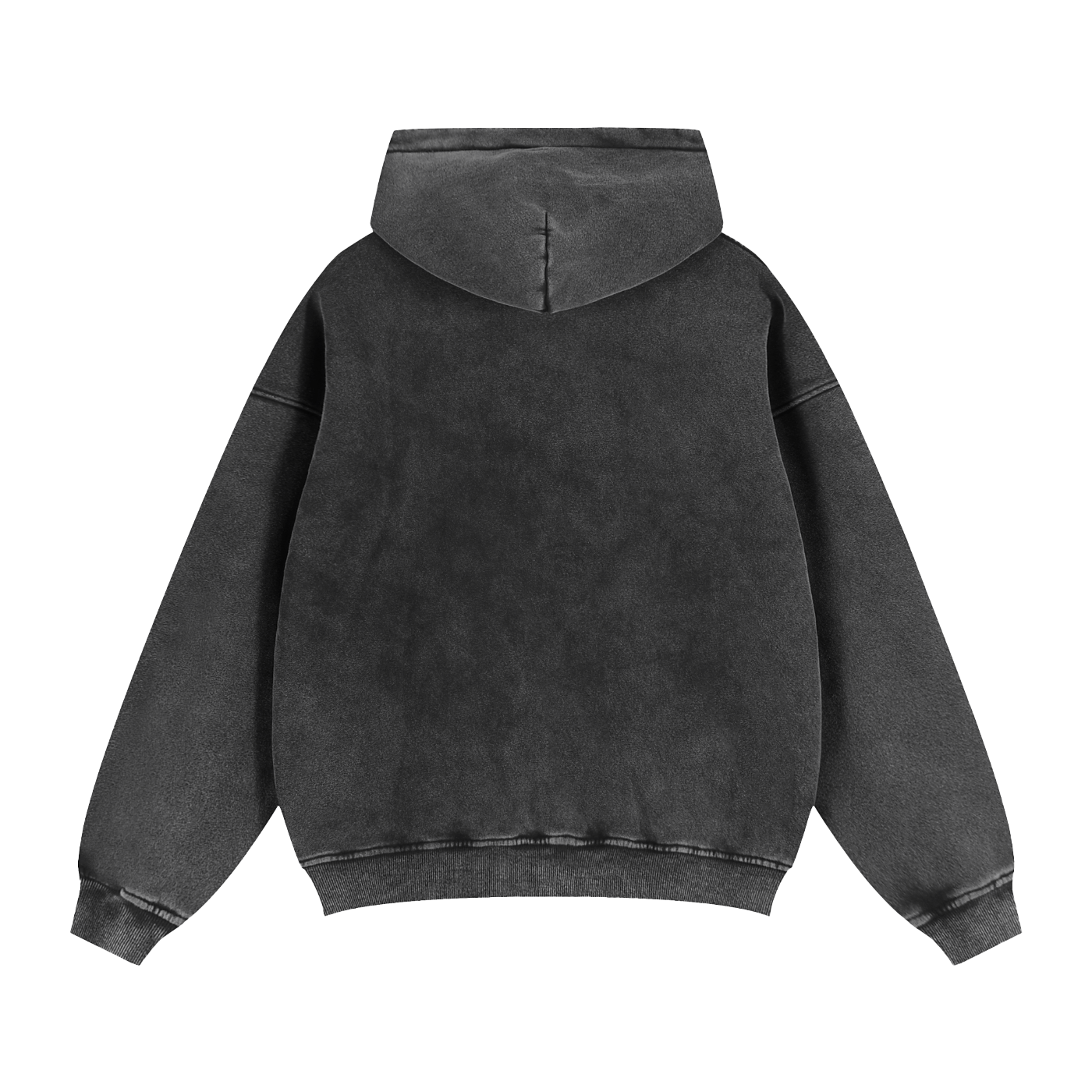 Base1 Zip-Through Boxy Hoodie