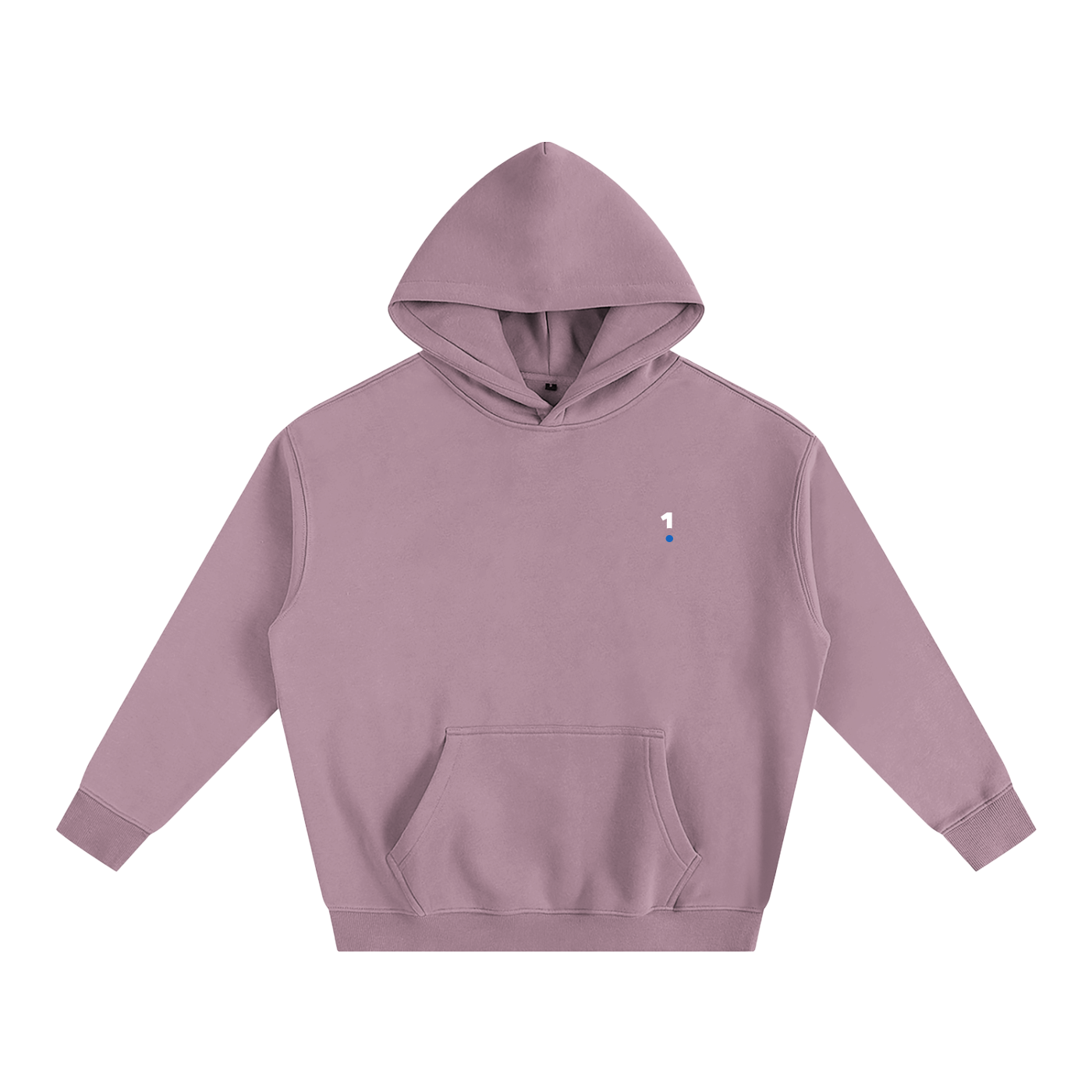 1 Logo - Oversize Fleeced Hoodie