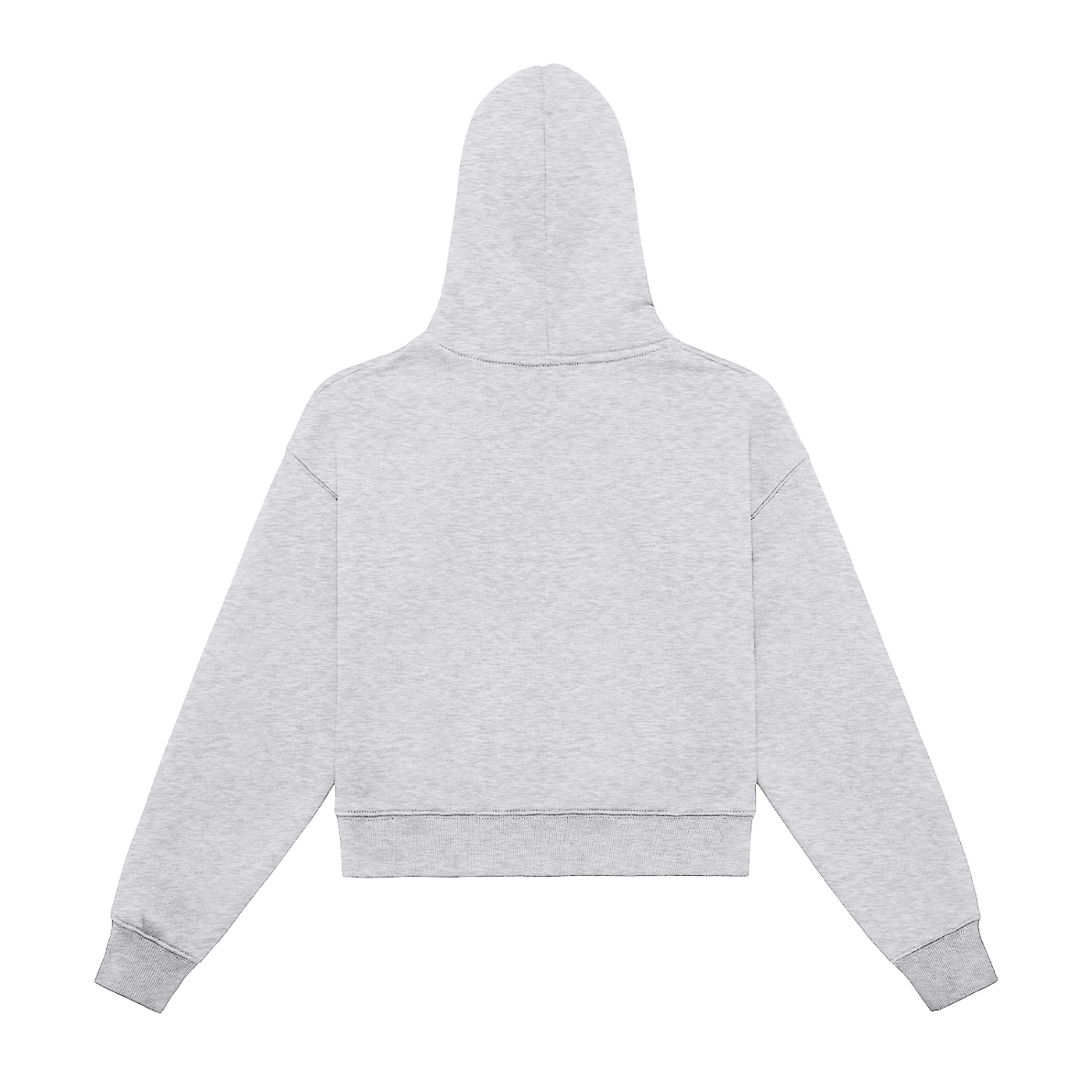 1 Logo Cropped Zip Hoodie