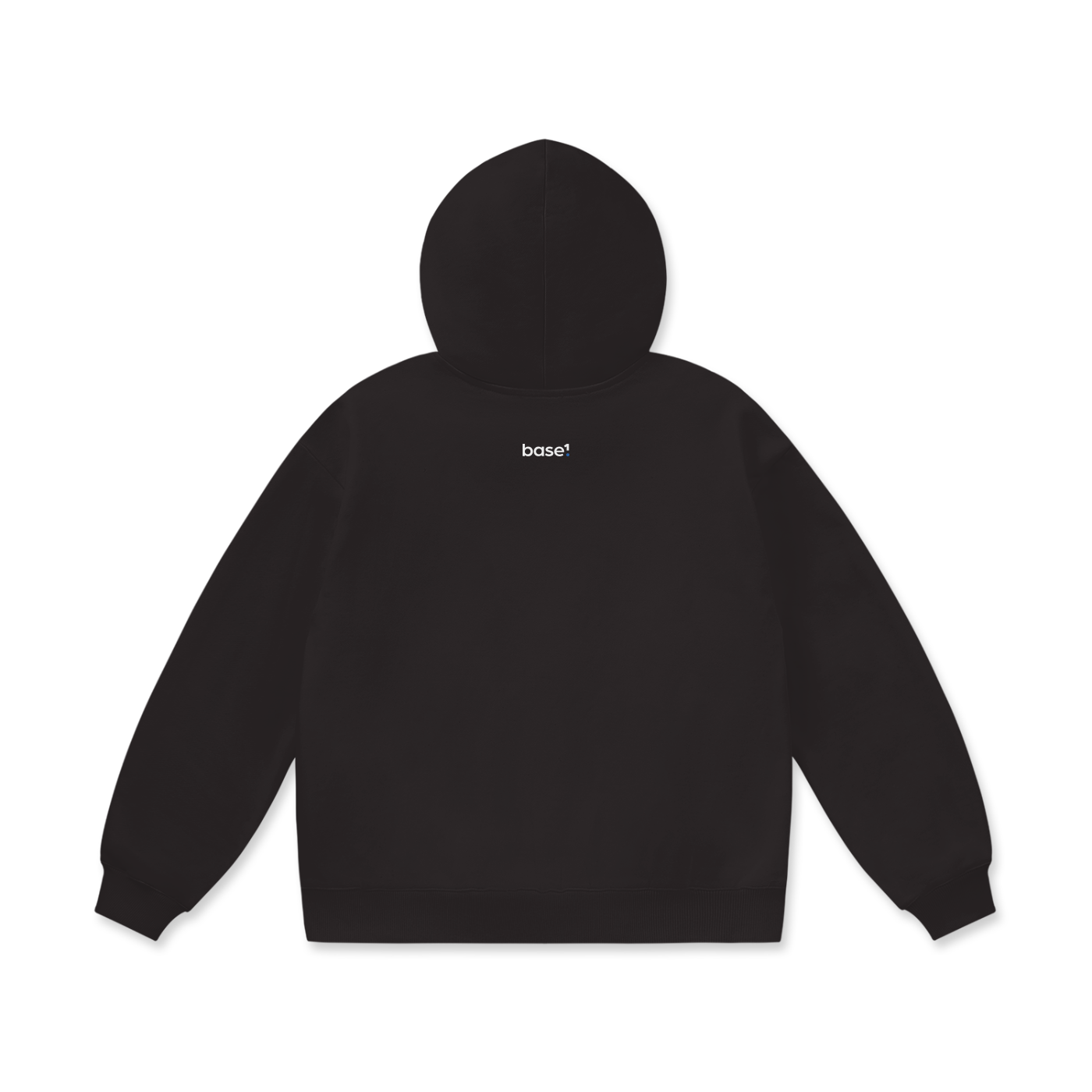 1 Logo Oversize Heavyweight Fleece Hoodie