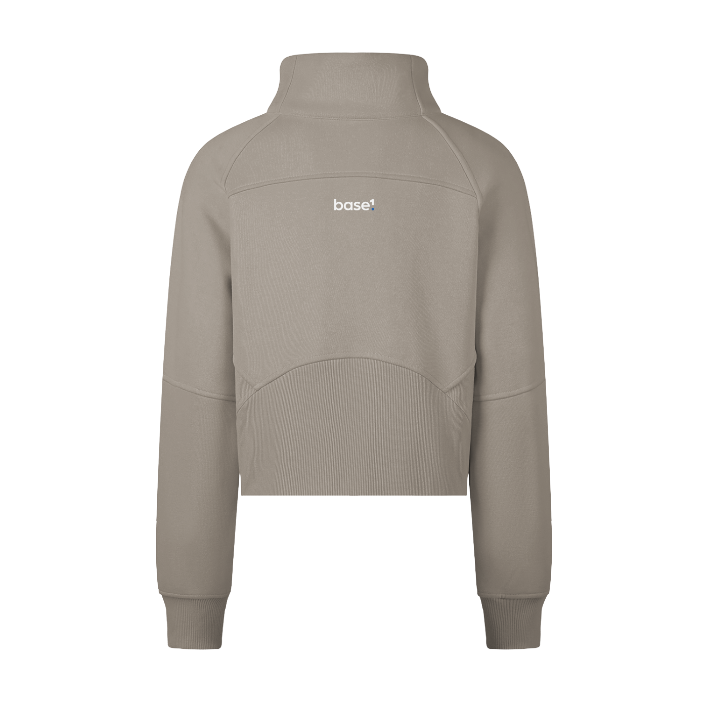 1 Logo Cropped Half-Zip Sweatshirt