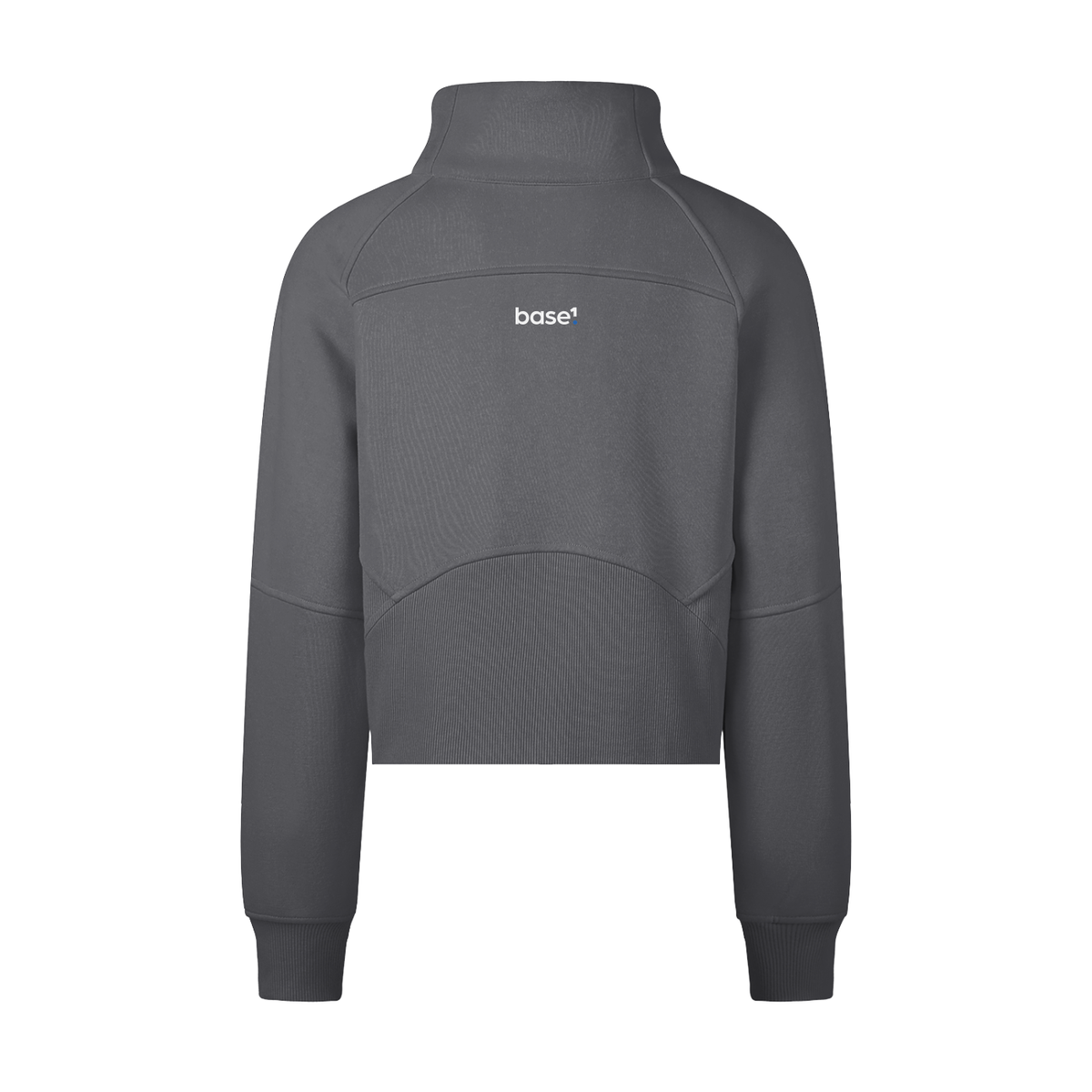 1 Logo Cropped Half-Zip Sweatshirt