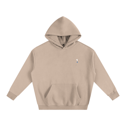1 Logo - Oversize Fleeced Hoodie