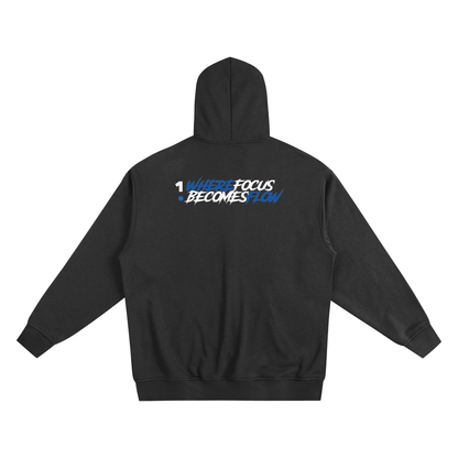Base1 Just Flow Heavy Zip Hoodie
