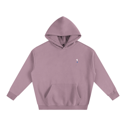 1 Logo - Oversize Fleeced Hoodie