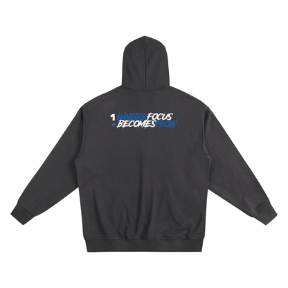 Base1 Focus Becomes Flow Zip Hoodie