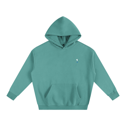 1 Logo - Oversize Fleeced Hoodie