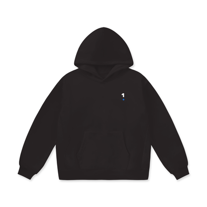 1 Logo Oversize Heavyweight Fleece Hoodie
