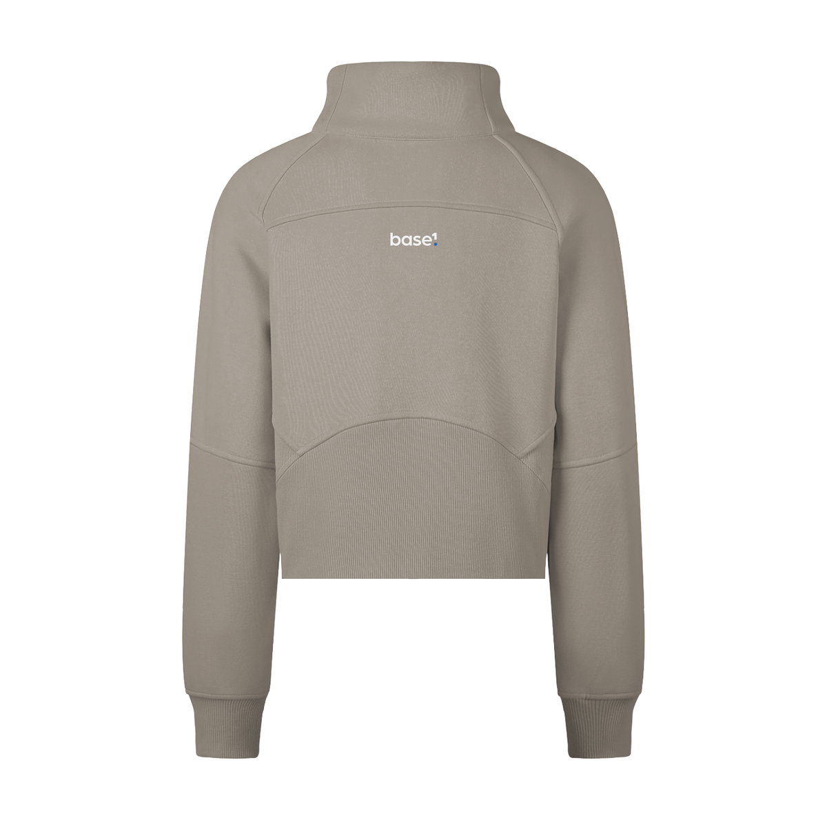 1 Logo Cropped Half-Zip Sweatshirt